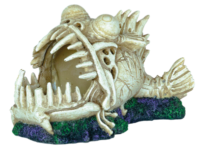 Superfish Deco Led Monster Vis - Handgeschilderde, Eco-vriendelijke Aquarium Decoratie