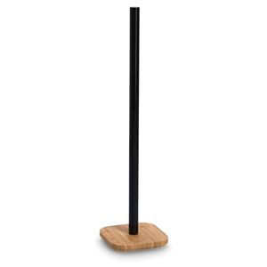 WC/Toiletrolhouder bamboe hout - 46 x 12 cm - luxe kwaliteit