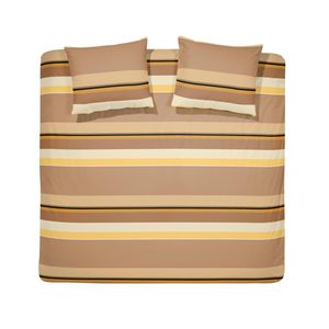 Cinderella Dekbedovertrekset flanel 200 x 200/220 cm cuba caramel