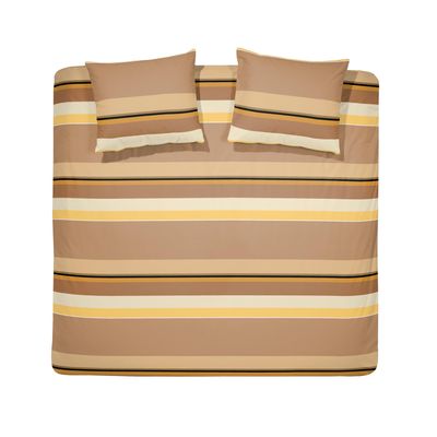 Cinderella Dekbedovertrekset flanel 200 x 200/220 cm cuba caramel