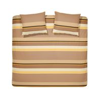 Cinderella Dekbedovertrekset flanel 200 x 200/220 cm cuba caramel