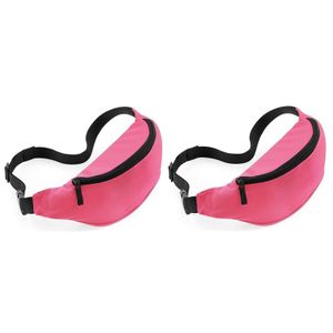 2x Wandel heuptas midden roze 38 cm