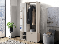 Vestiaire VICTORIEN kasjmier met spiegel Vestiaire VICTORIEN kasjmier met spiegel