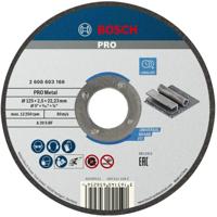 Bosch Professional Doorslijpschijf PRO Metal 125x22,23mm VE=1 - 2608603166