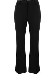 Theory pantalon de tailleur à coupe courte - Noir