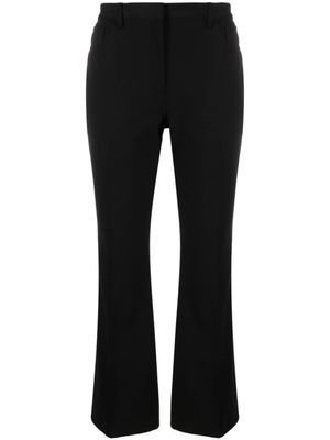 Theory pantalon de tailleur à coupe courte - Noir