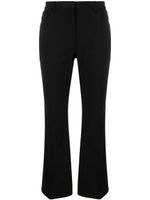 Theory pantalon de tailleur à coupe courte - Noir