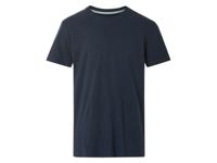 LIVERGY Heren T-shirt (Marineblauw, M)