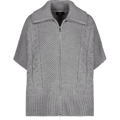 Monari - Grijs | Dames | Vest | Grijs | 44 | regular | Kamst mode