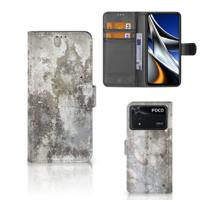 Xiaomi Poco X4 Pro 5G | Bookcase | Beton Print
