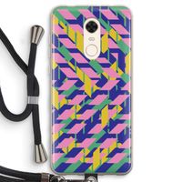 Skew Blush 1: Xiaomi Redmi 5 Transparant Hoesje met koord
