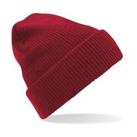 Heritage beanie wintermuts in het rood - thumbnail