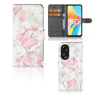 OPPO Reno8 T 5G Hoesje Lovely Flowers