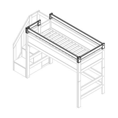 Lifetime beschermrek / h/v opening / icm trapkast