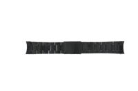 Horlogeband Fossil ME3182 / TOWNSMAN Staal Zwart 24mm