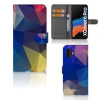 Samsung Galaxy Xcover 6 Pro | Book Case | Polygon Dark