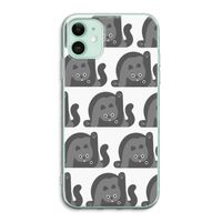 Cats: iPhone 11 Transparant Hoesje