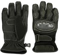 MODEKA Kids Summer, Kinder motorhandschoenen, Zwart