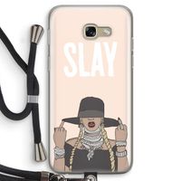 Slay All Day: Samsung Galaxy A5 (2017) Transparant Hoesje met koord