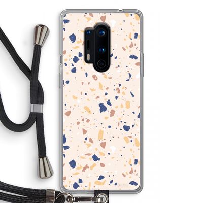 Terrazzo N°23: OnePlus 8 Pro Transparant Hoesje met koord