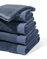 HEMA Handdoeken - Hotel Extra Zacht Middenblauw (middenblauw)
