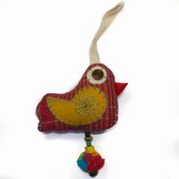 Stoffen Hanger Vogel (15 cm)