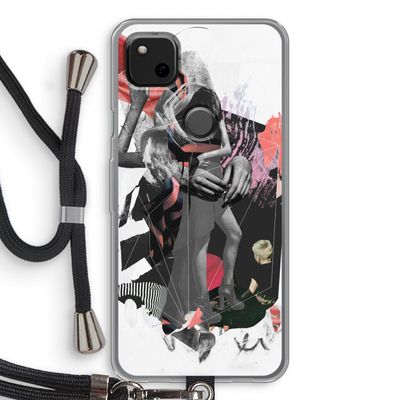 Dissimulation du réel: Pixel 4a Transparant Hoesje met koord