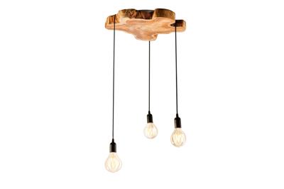 Hanglamp HYPNOTIC 50cm longan hout naturel - 44686