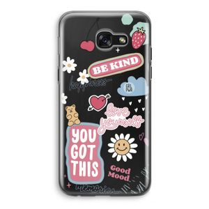 Positivity: Samsung Galaxy A5 (2017) Transparant Hoesje