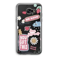 Positivity: Samsung Galaxy A5 (2017) Transparant Hoesje