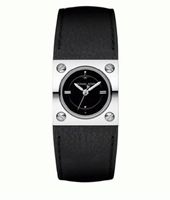 Horlogeband Michael Kors MK2202 Leder Zwart 24mm