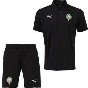 PUMA Marokko Casuals Polo Zomerset 2024-2026 Zwart Zilver