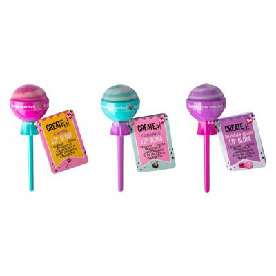 Create It! candy lipgloss lollipop