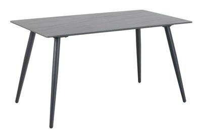 Bendt Eettafel 'Ib' Keramiek, 140 x 80cm, kleur Zwart