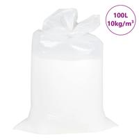 VidaXL Zitzakvulling eps 100 l wit 10 kg/m³