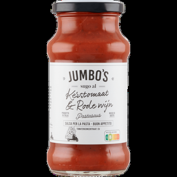 Jumbo&apos;s Kerstomaat & Rode Wijn Pastasaus 350 g