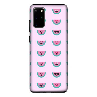 Smiley watermeloenprint: Samsung Galaxy S20 Plus Tough Case