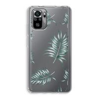 Simple leaves: Xiaomi Redmi Note 10S Transparant Hoesje Simple leaves: Xiaomi Redmi Note 10S Transparant Hoesje