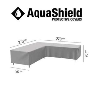 AquaShield loungesethoes L-vorm - 270x270x90x70 cm - Leen Bakker