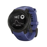 Silicone polsbandje voor vervanging voor het Instinct van de Garmin 22mm (donkerblauw)
