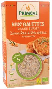Quinoa burger kikkererwten bio