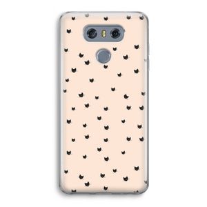 Kleine kattenkopjes: LG G6 Transparant Hoesje