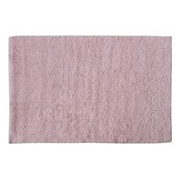 MSV Badkamerkleedje/badmat tapijt voor de vloer - lichtroze - 40 x 60 cm - Badmatjes - thumbnail