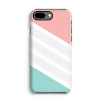 Strepen pastel: iPhone 7 Plus Tough Case