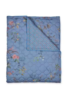 Pip Studio Quilt Bustani Blauw 220x260cm
