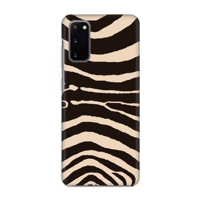 Arizona Zebra: Volledig geprint Samsung Galaxy S20 Hoesje