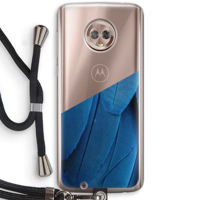Pauw: Motorola Moto G6 Transparant Hoesje met koord