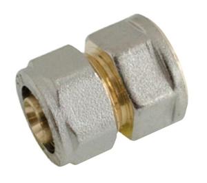 Kirchhoff Messing overgangsstuk, vernikkeld, 26 mm x 3/4"IT, klemkoppeling voor meerlagenbuis - 988903555