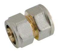 Kirchhoff Messing overgangsstuk, vernikkeld, 20 mm x 3/4"IT, klemkoppeling voor meerlagenbuis - 988903455
