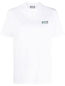 Golden Goose t-shirt Star Collection - Blanc